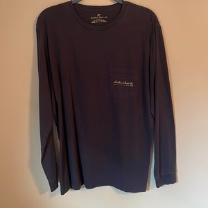 Navy Southern Point Co Mens Shirt